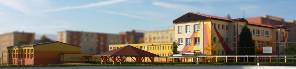 Panorama školního areálu